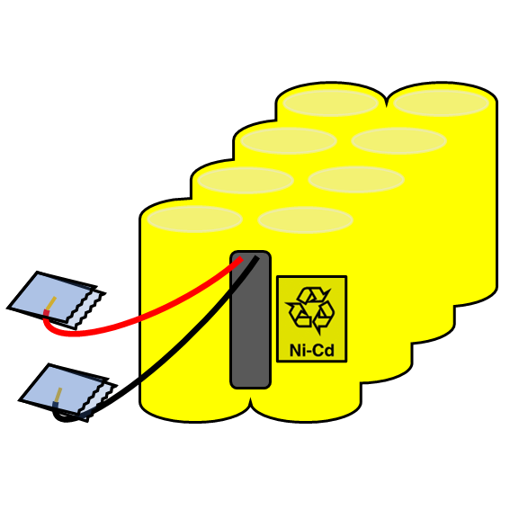 ニカド電池・絶縁処理