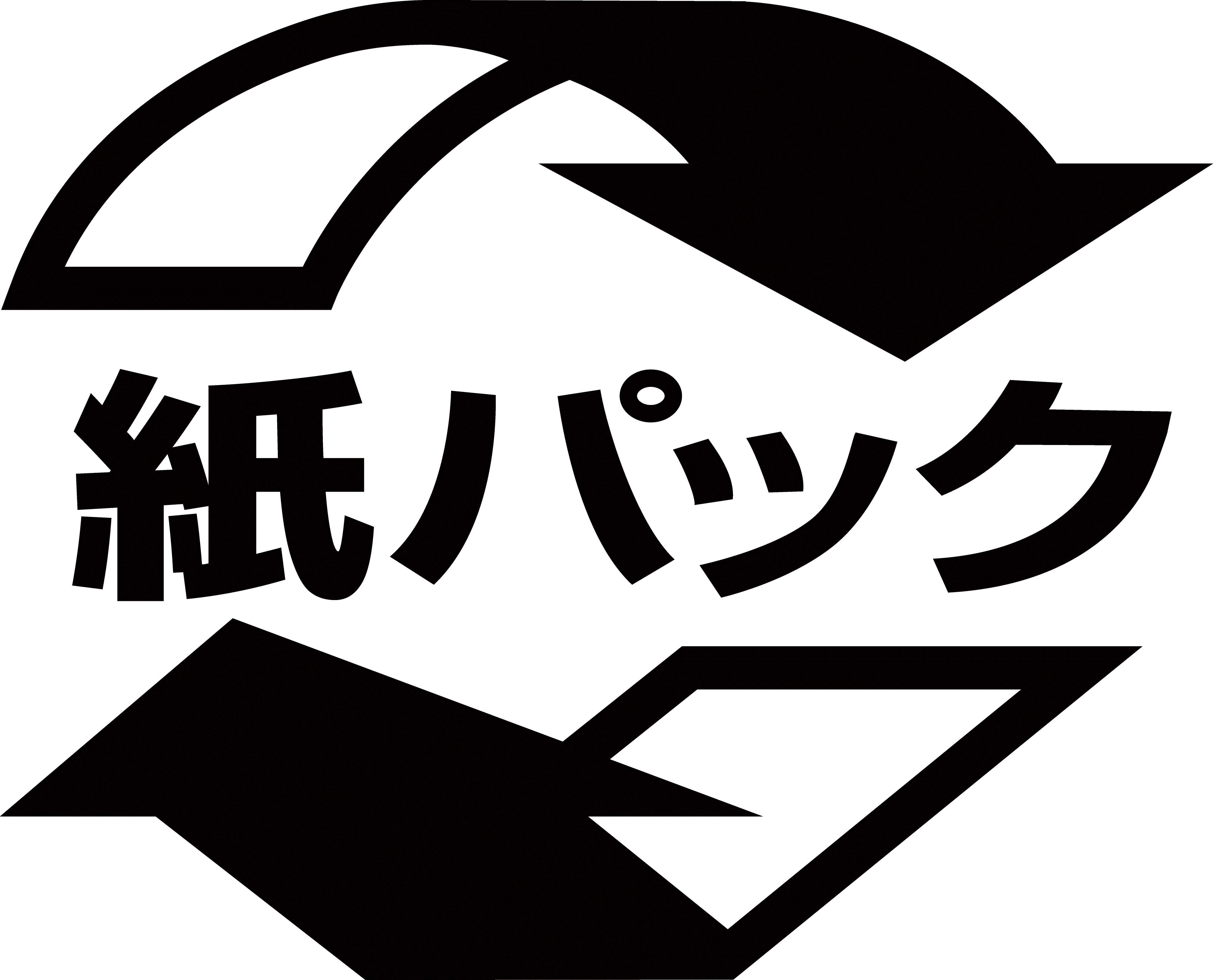 紙パックリサイクルマーク