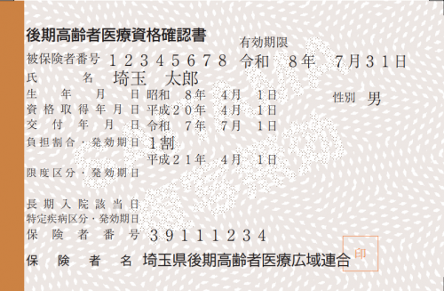 新資格確認書