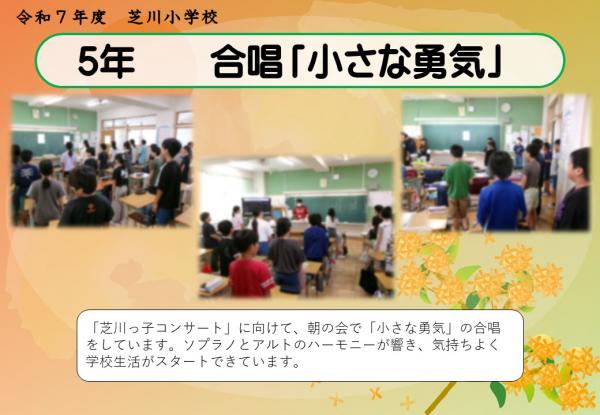 5年　音楽
