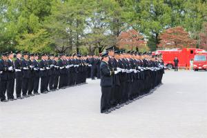 人員・服装・規律の点検