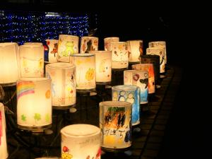 ランタンのイルミネーション