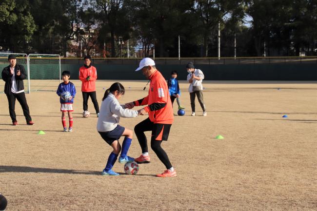 上平公園ハートフルサッカー親子教室