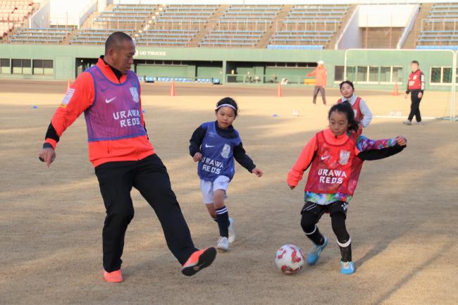 上平公園ハートフルサッカー親子教室