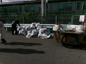 クリーン上尾運動の様子