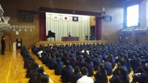 各学年代表の言葉