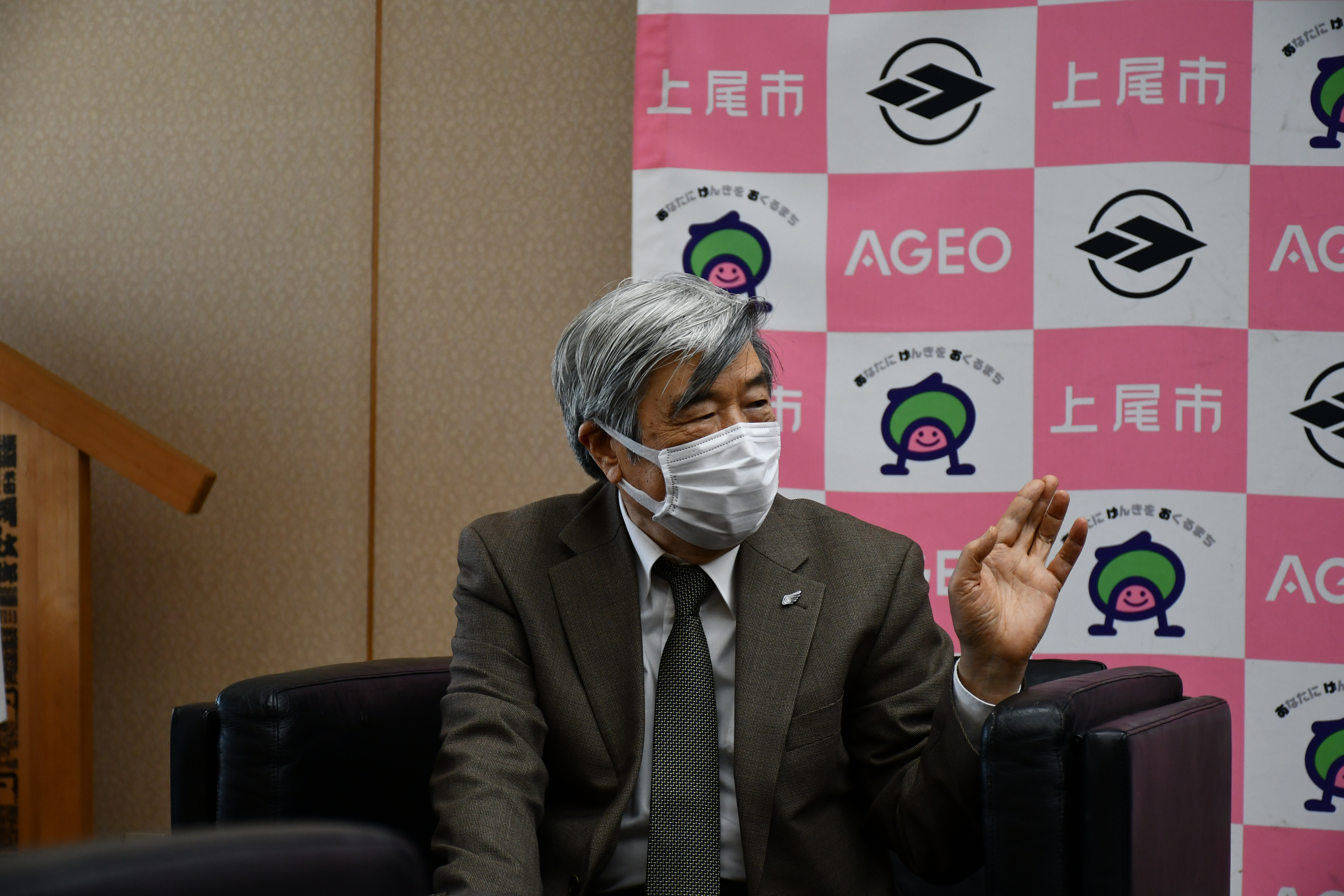 前原喜好さんが話しているところ