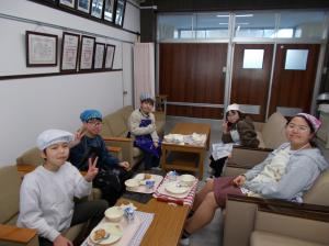 校長室での会食第2弾！