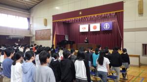 卒業証書授与式予行