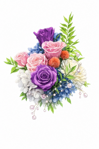 プリザーブドフラワーの仏花
