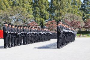 人員・服装・規律の点検