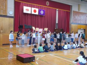 1年生を迎える会　2