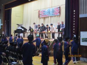 3年生を送る会